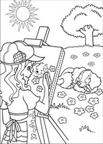 coloring page Holly Hobbie